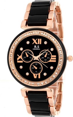 R S Original ORG10029_BLACK Watch  - For Girls   Watches  (R S Original)