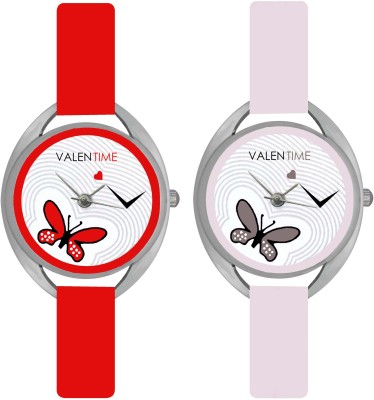 Valentime Branded New Latest Designer Deal Colorfull Stylish Girl Ladies43 56 Feb LOVE Couple Analog Watch  - For Girls   Watches  (Valentime)