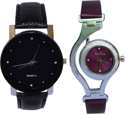 

Creator Diamond Dial And Time Concept Watch - For Men & Women