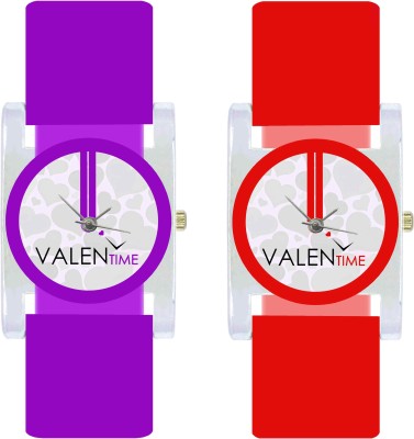 Valentime W07-7-9 New Designer Fancy Fashion Collection Girls Analog Watch  - For Women   Watches  (Valentime)