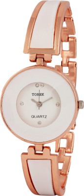 Torek Luxury White Dial Analog Watch  - For Girls   Watches  (Torek)