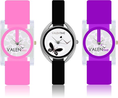 Valentime W07-1-7-8 New Designer Fancy Fashion Collection Girls Analog Watch  - For Women   Watches  (Valentime)