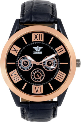 

Swiss Rock Black Copper Watch - For Men
