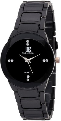 IIK Collection Gold-Black- 06 Analog Watch  - For Women   Watches  (IIK Collection)