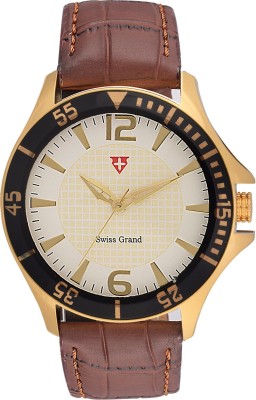 Swiss Grand N-SG-0809_White Analog Watch  - For Men   Watches  (Swiss Grand)