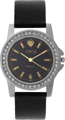 Dice PRSS-B117-8213 Princess Silver Analog Watch  - For Women   Watches  (Dice)
