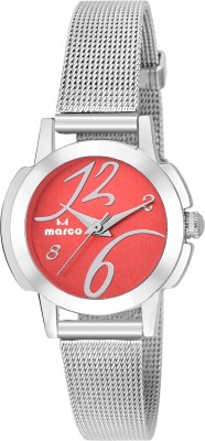 Marco elite mr-lr3008-red-ch Analog Watch  - For Women   Watches  (Marco)