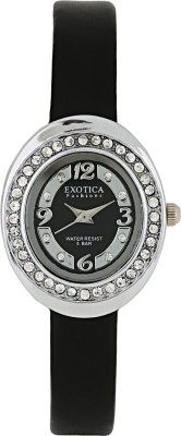 Exotica Fashions EFL-52-Black Basic Analog Watch  - For Women   Watches  (Exotica Fashions)