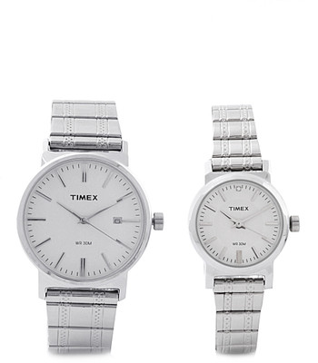 View Timex PR157 Classic Analog Watch  - For Couple Wrist Watches Price Online(Timex)