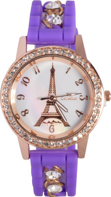 

Zoya ZV2-908-EDDPL-05 Diamond Studd Watch - For Women