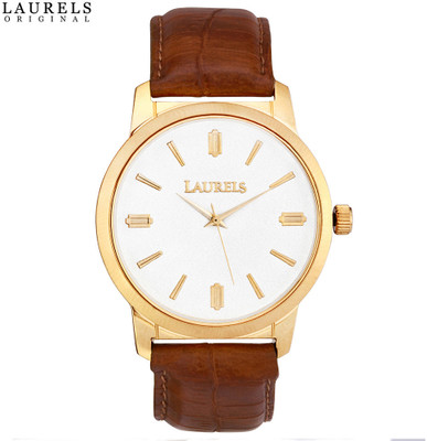 

Laurels Lo-Urb-Gold Urban Watch - For Men