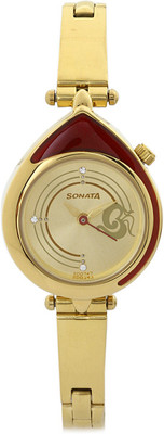 

Sonata 8119YM01 Sona Sitara Watch - For Women