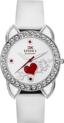 Exotica Fashion EFLM-06-White Analog Watch  - For Men & Women   Watches  (Exotica Fashion)