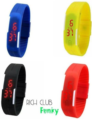 Rich Club Funky Combo Magnetic LED Watch  - For Boys & Girls   Watches  (Rich Club)