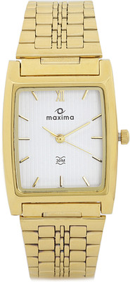 

Maxima 10771CMGY Gold Watch - For Men