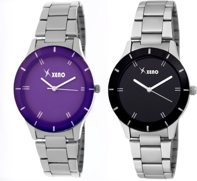 Xeno ZD000230 Purple Black Combo Women's Watch  - For Women   Watches  (Xeno)