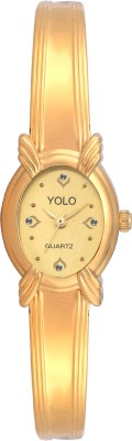 YOLO YLC-043GOLD Analog Watch  - For Women   Watches  (YOLO)