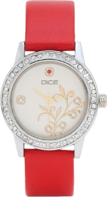 Dice DCFMRD25LTREDWIT805 Princess Analog Watch  - For Women   Watches  (Dice)
