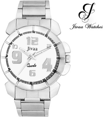 Jivaa JV-9081 Silver Essentials Watch - For Men