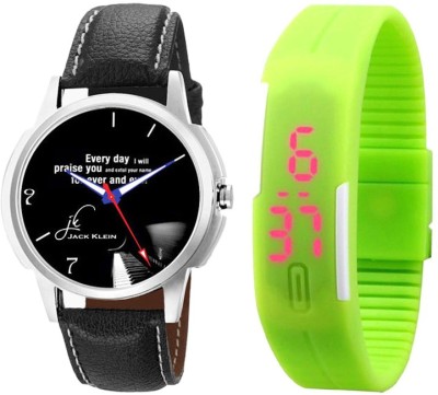 Jack Klein Combo of Graphic and Led Watch  - For Men & Women   Watches  (Jack Klein)