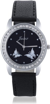 Jainx JW519 Royal Black Analog Watch  - For Women   Watches  (Jainx)