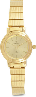 

Maxima 25060CMLY Gold Watch - For Women