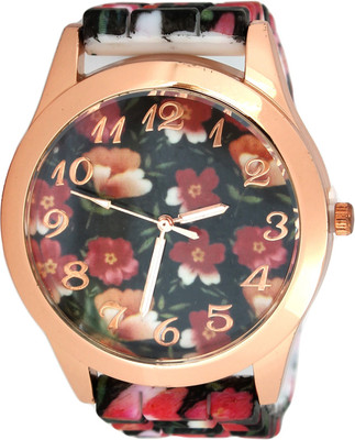 

Zoya 908 Floral Print Watch - For Women