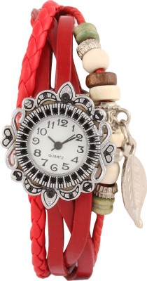 COSMIC SILVER RED BRACELET WATCH HAVING VINTAGE PENDENT -STAR MODEL-1 Analog Watch  - For Women   Watches  (COSMIC)