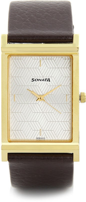 

Sonata 77032YL01J Watch - For Men