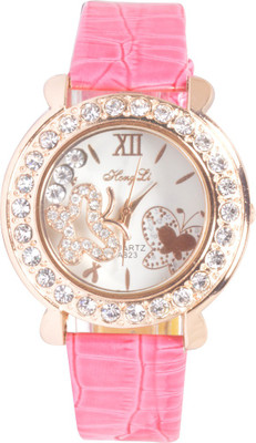 

Zoya ZH-D2BPK-04 Crocodile Finish Watch - For Women