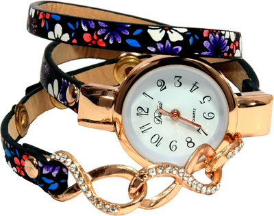 

Mansiyaorange O-WATCH22-3LYRBLU jewel Bracelet Series Watch - For Girls