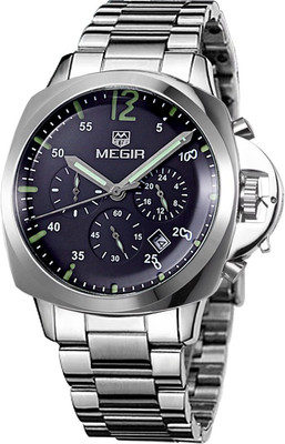 

Megir 3006-Black Watch - For Men