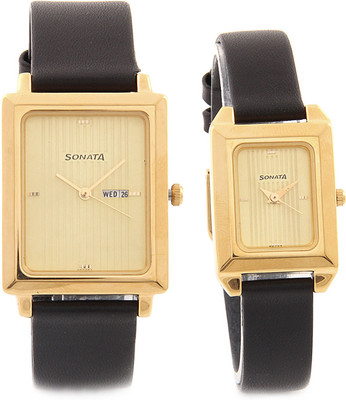 

Sonata NC70788067YL04 Pairs Watch - For Couple