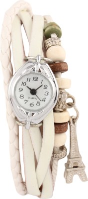 COSMIC WHITE SILVER BRACELET HAVING VINTAGE Eiffel TOWER PENDENT Watch  - For Women   Watches  (COSMIC)