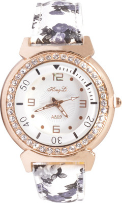 

Zoya ZH-HMWHBL-05 Crocodile Finish Watch - For Women