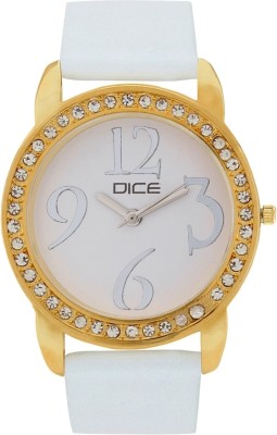 Dice PRSG-W101-8132 Princess Gold Analog Watch  - For Women   Watches  (Dice)