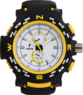 

Sidvin AT6051YLW Youth Series Watch - For Men