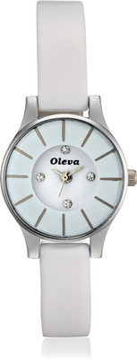 View Oleva OPUW-34_white Watch  - For Women Wrist Watches Price Online(Oleva)