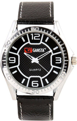 

Gansta GT102-10-Blk-Sil Watch - For Men