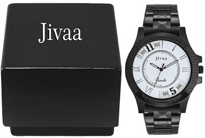 

Jivaa JV125 Black Lucid Run Watch - For Men
