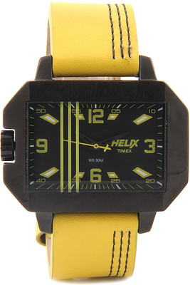 

Helix 02HG02 Shield Watch - For Men