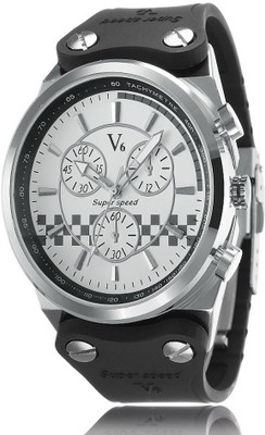 

V6 W1046c Large dial sporty casual Design Watch - For Men