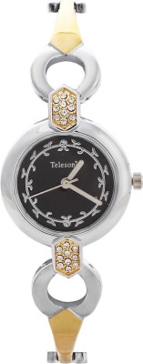 Telesonic GCI-016(Black) Integrity Series Analog Watch  - For Women   Watches  (Telesonic)