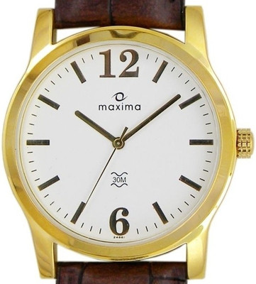 Maxima 24861LMGY Gold Watch - For Men