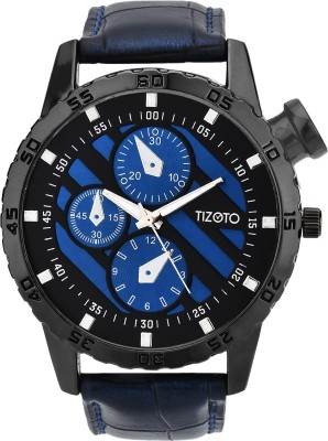Tizoto tzom642 Tizoto Blue dial metal analog watch Analog Watch  - For Men   Watches  (Tizoto)
