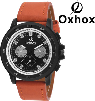 

Oxhox Inception Chronograph Pattern Analog Watch Watch - For Men