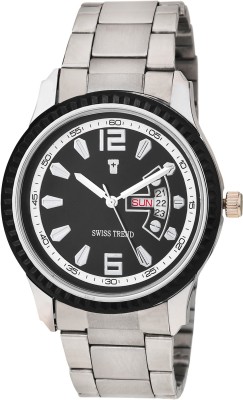 Swiss Trend ST2216 Elegant Day & Date Watch  - For Men   Watches  (Swiss Trend)