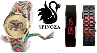 SPINOZA S04P118 Analog-Digital Watch  - For Boys & Girls   Watches  (SPINOZA)