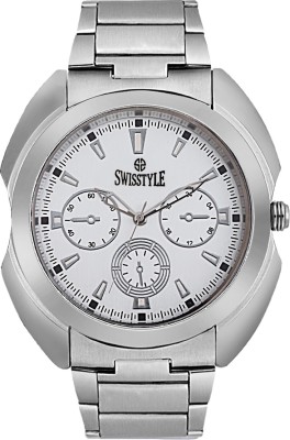 Swisstyle SS-GR8061-WHT Watch  - For Men   Watches  (Swisstyle)