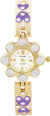 

Telesonic LCGWTP-16 White Myra Jewell Watch - For Women